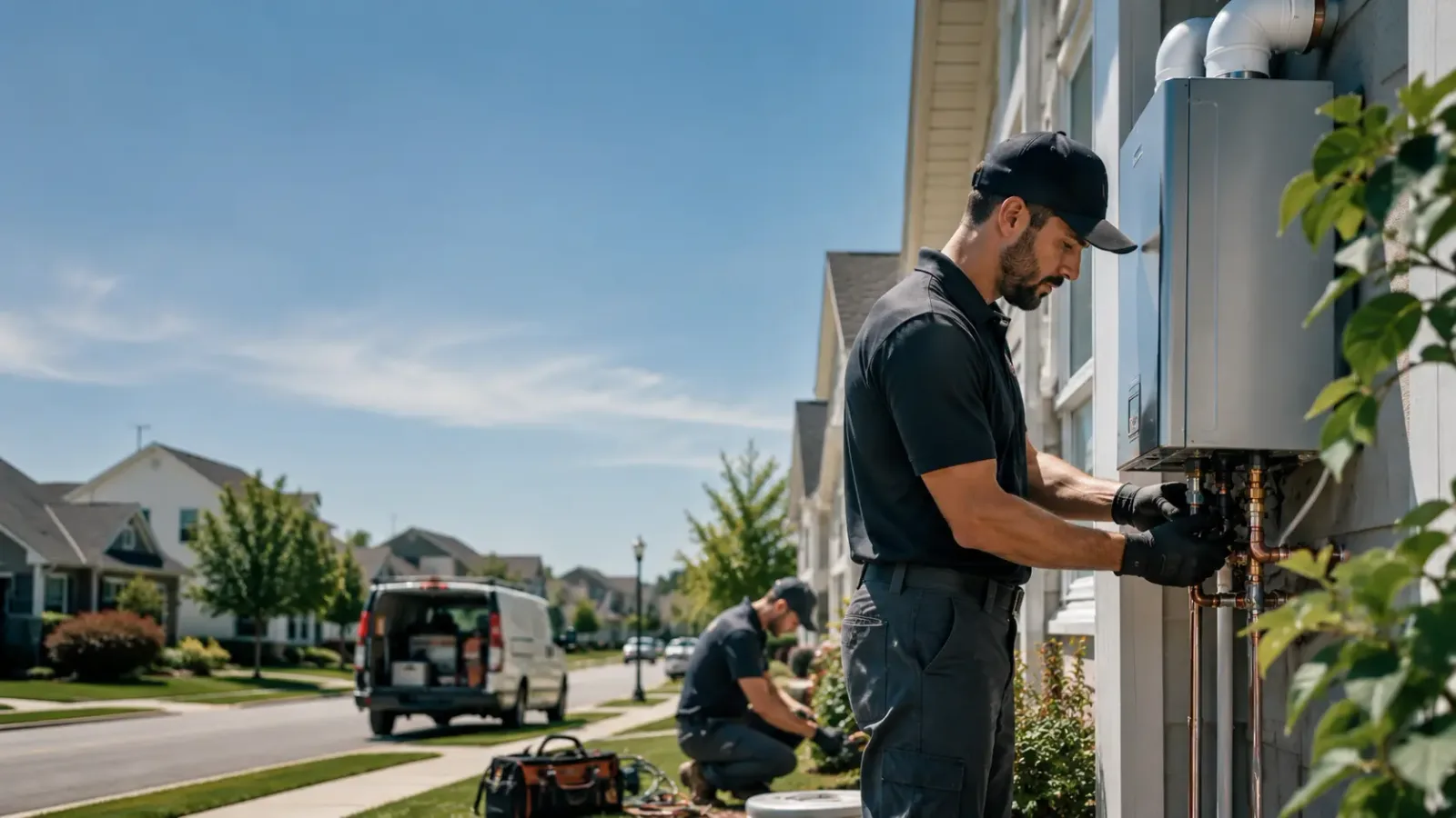 Tankless Water Heater Installation in Gomer, OH